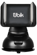 Автодержатель для смартфона Ubik UCH01 черный с серыми вставками