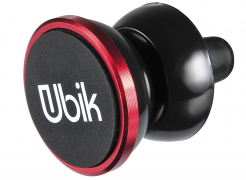 Автодержатель универсальный Ubik UCH03, магнитный, красный