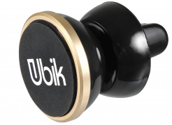 Автодержатель универсальный Ubik UCH03, магнитный, золотой