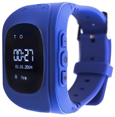 Часы Smart Baby Watch Q50 синие