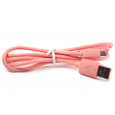 Кабель micro USB Vidvie CB410V, розовый, 1 м