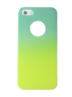 Чехол-накладка Baseus для iPhone 5/5s зеленый градиент