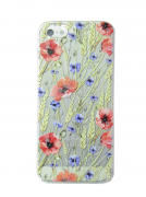 Чехол Deppa Art Case для iPhone 5/5s  Flowers (пшеница)