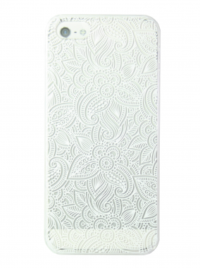Чехол Deppa Art Case для iPhone 7 Кружево светлое