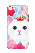 Чехол (клип-кейс) Hoco для iPhone 7 Кошка принцесса