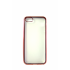 Силиконовый чехол с розовым бампером для iPhone 6
