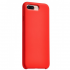 Силиконовая накладка Hoco Pure series для iPhone 7+, цвет красный