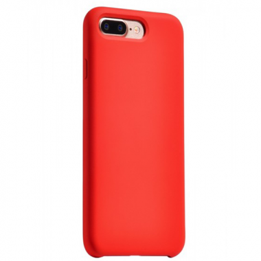 Силиконовая накладка Hoco Pure series для iPhone 7+, цвет красный