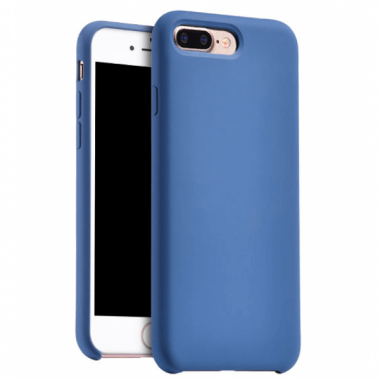 Силиконовая накладка Hoco Pure series для iPhone 7+, цвет синий