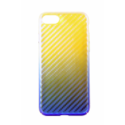 Чехол Hoco Lattice series для iPhone 7 серебристо-синий