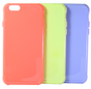 Силиконовый чехол Wuw для iPhone 6/6s набор цветных чехлов 3 в 1
