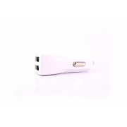 Автомобильное зарядное устройство EMY MY-111 2USB 2.4A с кабелем для iPhone 5/6 