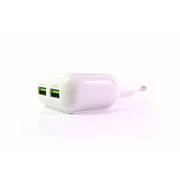 Сетевое зарядное устройство EMY MY-220 с кабелем micro USB (2.4A+ 2USB)