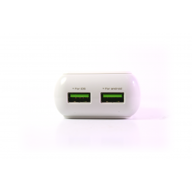 СЗУ EMY MY-220 с кабелем micro USB (2.4A+ 2USB)