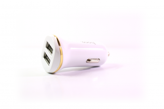 АЗУ Hoco Z1 с кабелем для iPhone 5/6 (2100 mA + 2 USB)