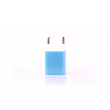 СЗУ для iPhone 1USB голубой