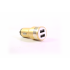 Автомобильное зарядное устройство (1000 и 2100 mA + 2 USB) металлическая пуля золото
