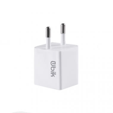 Сетевое зарядное устройство Ubik UHS11 (1000 mA + 1 USB), цвет белый