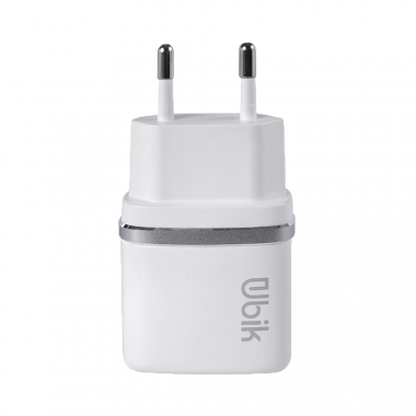 Сетевое зарядное устройство Ubik UHP11 (1000 mA + 1 USB), цвет белый