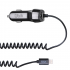 Автомобильное зарядное устройство Ubik UCS12L с кабелем iPhone (2.1A + 1 USB), цвет черный