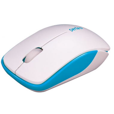 Компьютерная мышь Perfeo PF-763-WOP «ASSORTY», цвет бело-синий