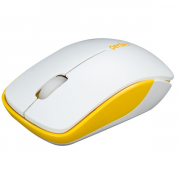 Компьютерная мышь Perfeo PF-763-WOP «ASSORTY», бело-желтая