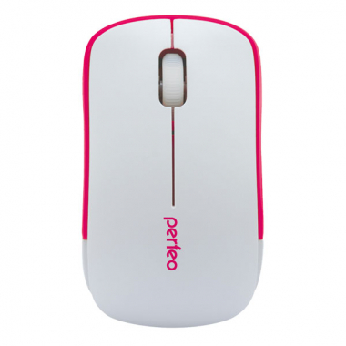 Компьютерная мышь Perfeo PF-763-WOP «ASSORTY», цвет бело-красная