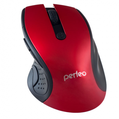 Компьютерная беспроводная мышь Perfeo PF-522 «BLUES» красная