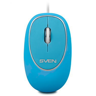 Компьютерная мышь SVEN RX-555 Antistress Silent голубая
