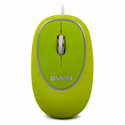 Компьютерная мышь SVEN RX-555 Antistress Silent Green USB