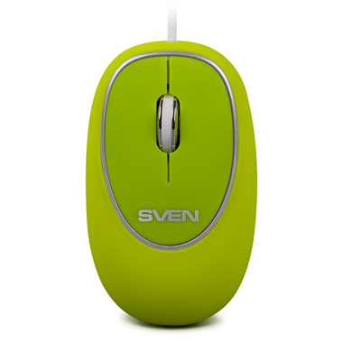 Компьютерная мышь SVEN RX-555 Antistress Silent зеленая