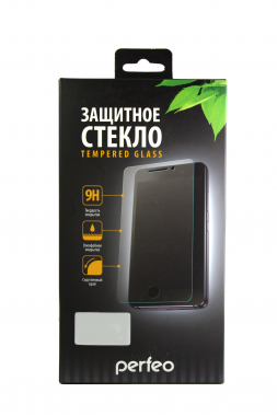 Защитное стекло для iPhone 7 0.26 мм 2.5D Perfeo (0067)