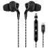 Наушники Hoco L4 Digital sporting lighting earphone вставные черные с микрофоном для iPhone 7