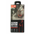 Наушники блютуз Joyroom Q10 Soft touch гарнитура (с микрофоном и кнопкой ответа) черно-красные 