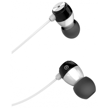 Наушники Hoco EPM01 вставные (затычки) с микрофоном, цвет белый