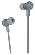 Наушники Hoco M7 Universal Metal Earphones вставные (затычки) с микрофоном, цвет серый