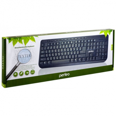 Мультимедийная клавиатура «TEXTER» PF-004 Perfeo