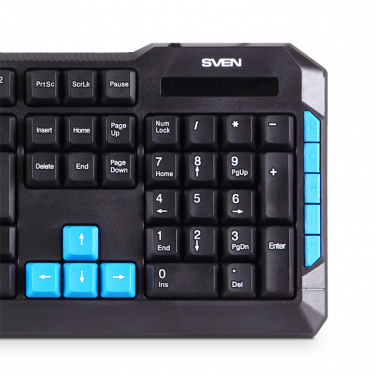 Компьютерная клавиатура SVEN Challenge 9500 Black USB