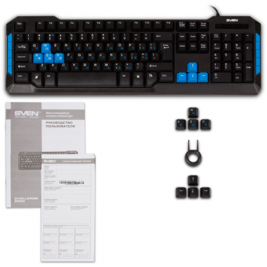 Компьютерная клавиатура SVEN Challenge 9500 Black USB