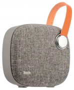 Портативная акустика Hoco BS8 с ручкой, Bluetooth, цвет серый