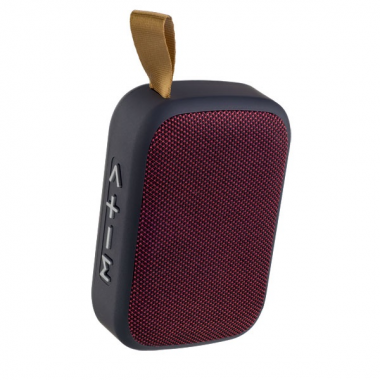 Bluetooth-колонка Perfeo, Brick microSD, Bluetooth, цвет красный