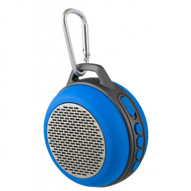 Bluetooth-колонка "Solo" Perfeo micro SD+FM+MP3+AUX, синяя