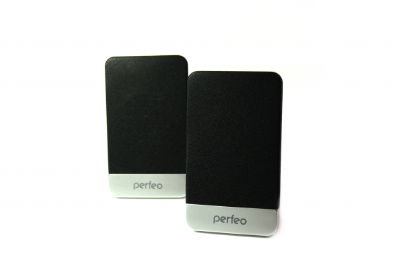 Колонки для компьютера Perfeo "MONITOR" 2.0, мощность 2х3 Вт (RMS), черные, USB