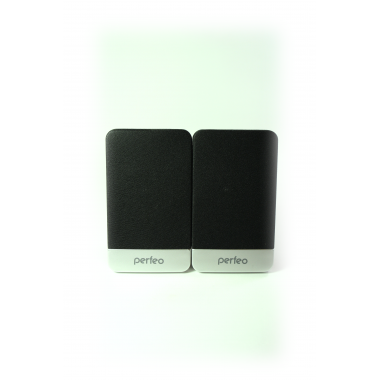 Колонки для компьютера Perfeo "MONITOR" 2.0, мощность 2х3 Вт (RMS), черные, USB