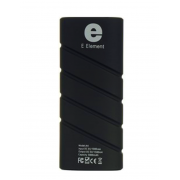 Внешний аккумулятор E-element 1S Power bank 2800 мАч черный