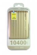 Внешний аккумулятор E-element A6 Power bank 7200 мАч золотой