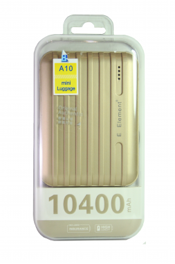 Внешний акб E-element A6 Power bank 7200 мАч золотой