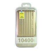 Внешний аккумулятор E-element A10 Power bank 10400 мАч золотой