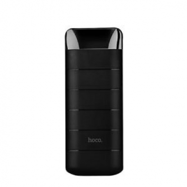 Внешний аккумулятор Hoco B29A-15000 Power bank черный, с дисплеем 15000 мАч