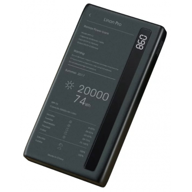 Внешний аккумулятор Remax Linon Pro 20000 mAh RPP-73 черный